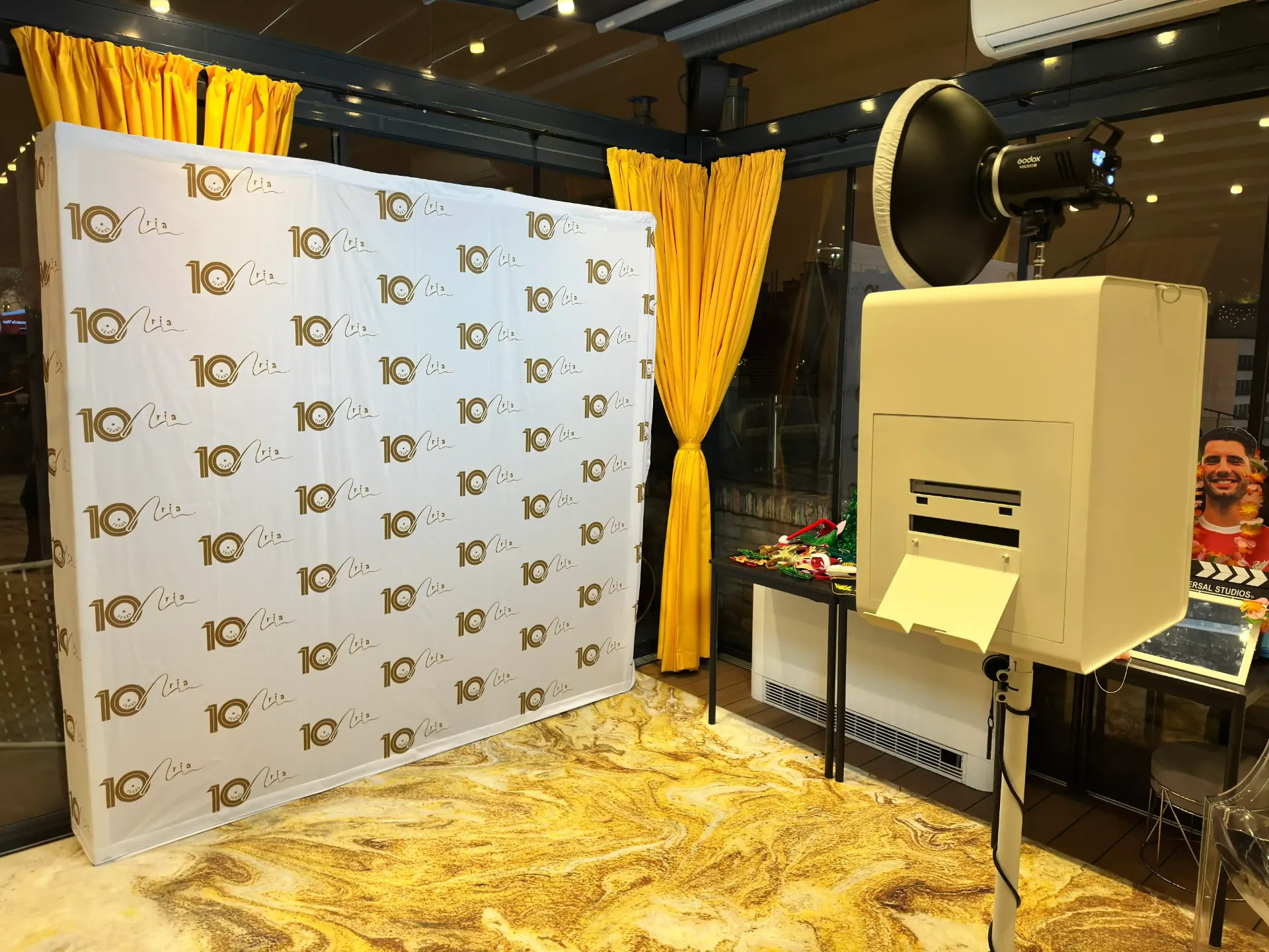 Rendezvény fotósarok szelfi